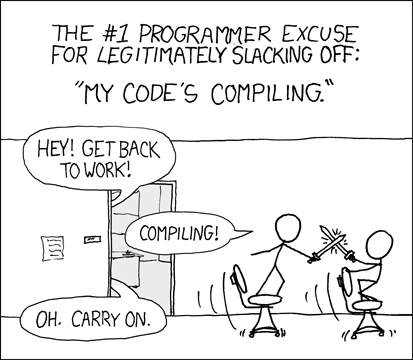 XKCD: Compiling!