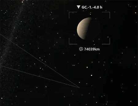 A planet's indicator status when viewed up close