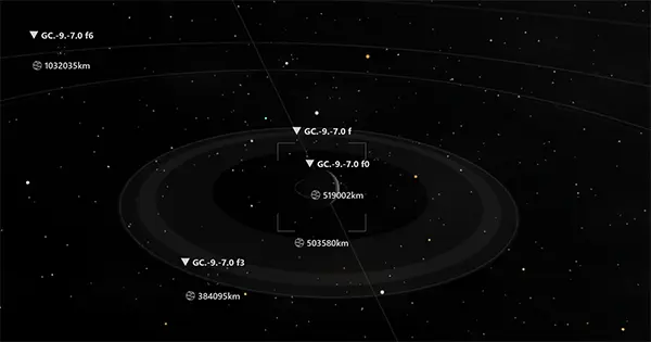 Final approach to a planet